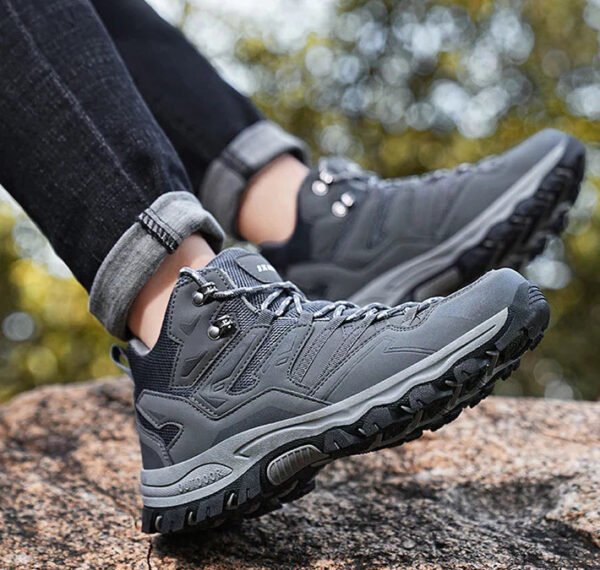 Wodoodporne buty trekkingowe unisex z wysoką cholewką i amortyzacją