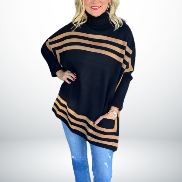 Wygodny damski sweter casualowy na co dzień