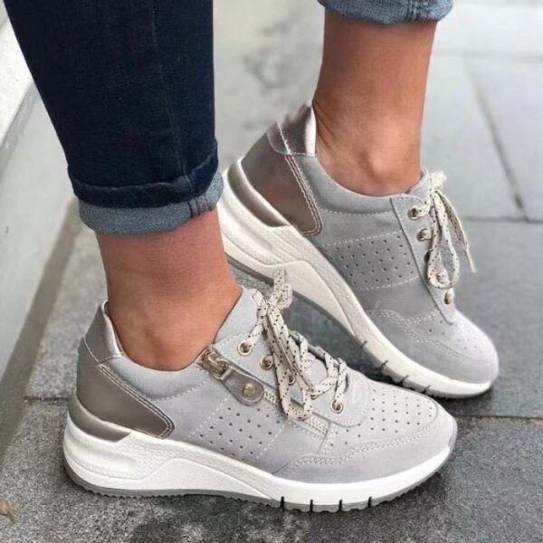 Damskie ortopedyczne buty trekkingowe z amortyzacją