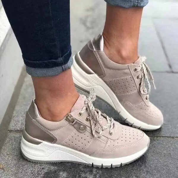 Damskie ortopedyczne buty trekkingowe z amortyzacją
